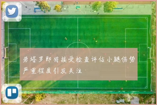 劳塔罗即将接受检查评估小腿伤势严重程度引发关注